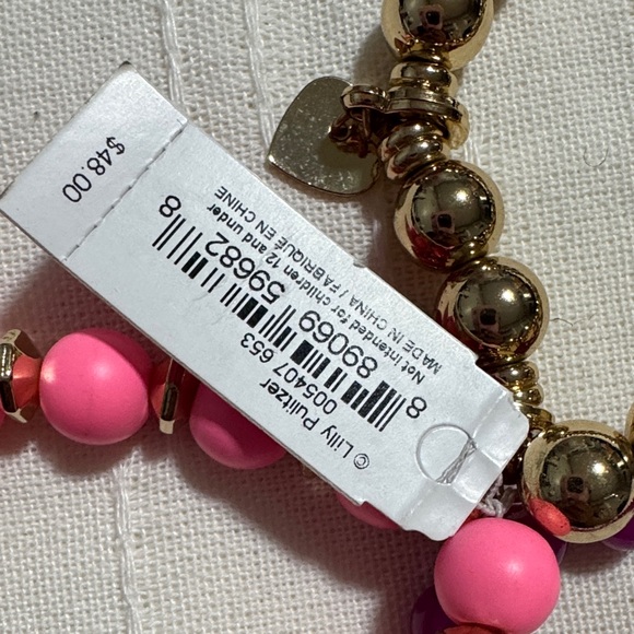 Lilly Pulitzer Pink and Purple Bracelet Set - Picture 3 of 6